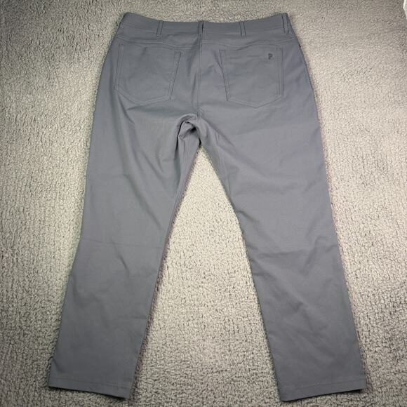 Public Rec Pants Mens 38x28 Gray Dealmaker Workday 2.0 Five Pocket Chino - Picture 5 of 10